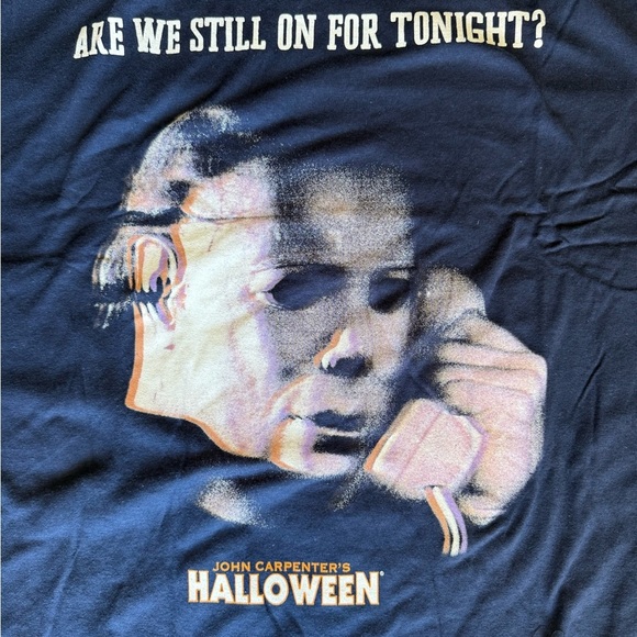 Halloween John Carpenters Horror Movie T Shirt Michael Myers Size 2XL - Picture 4 of 8